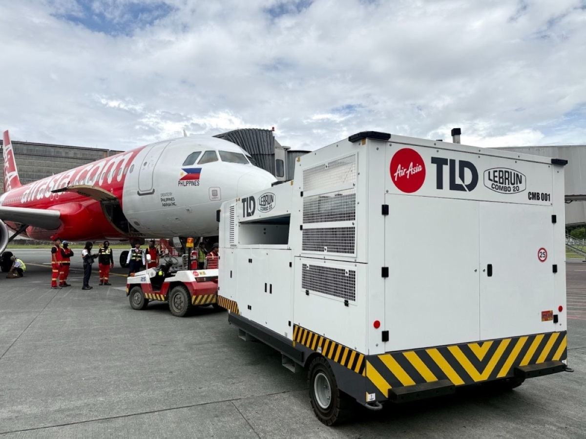 AirAsia Philippines cuts carbon emissions with new ground power tech and greener operation