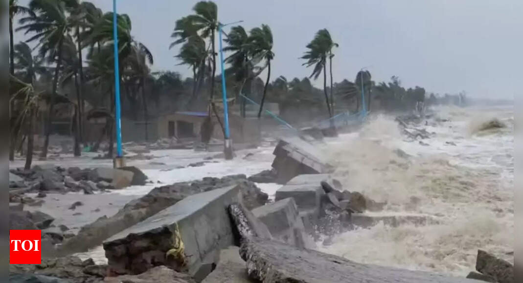 Cyclone Montha live updates: 43 trains, all IndiGo, Air India Express flights cancelled from Vizag o...