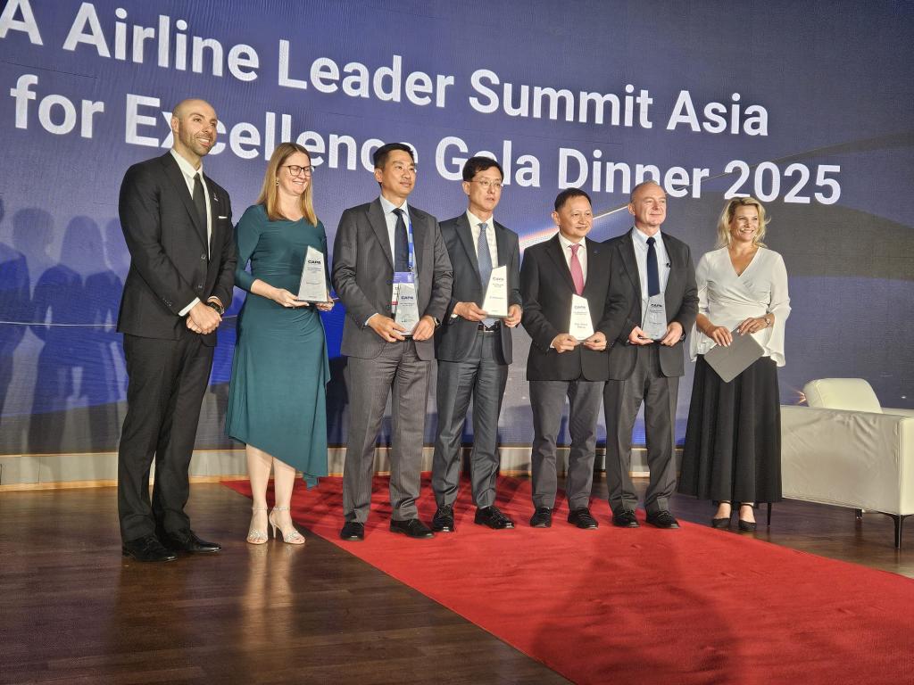 Korean Air Named 2025 Asia Airline of the Year as CAPA Honours Regional Aviation Excellence