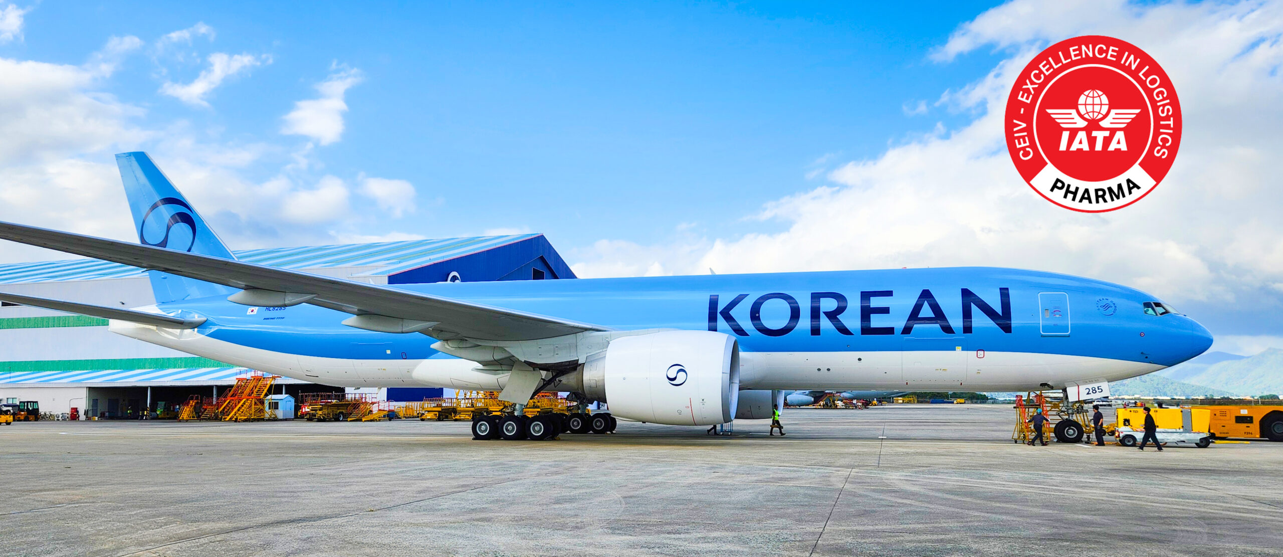 Korean Air renews IATA CEIV Pharma certification