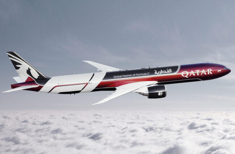 Qatar Airways unveils new Formula 1® aircraft livery designed by Grammy Award-winning artist Swizz B...