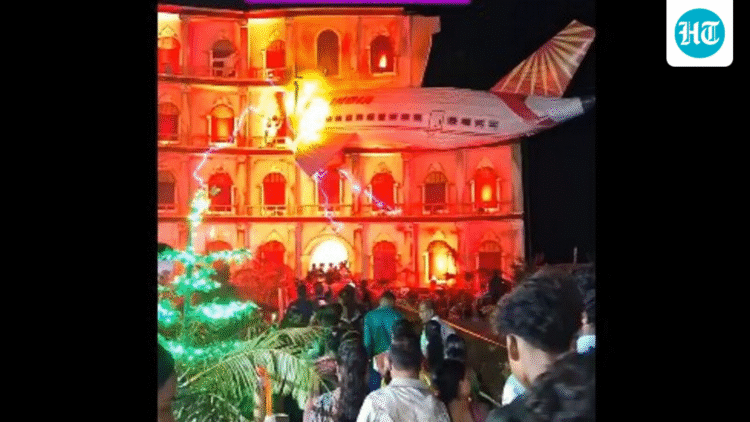 Air India crash-themed Durga Puja pandal faces backlash: ‘What a shame to glorify a tragedy’