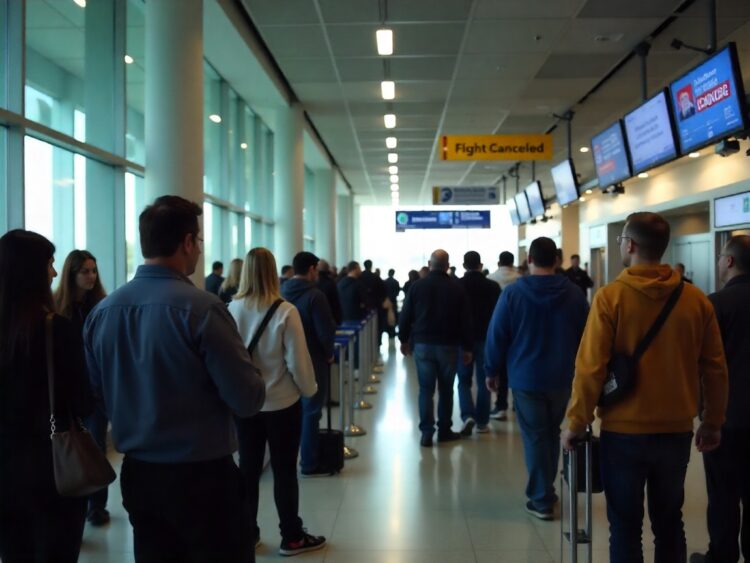 American airlines and delta airlines have been forced to slash flights as the ongoing government shutdown disrupts air travel across the united states.