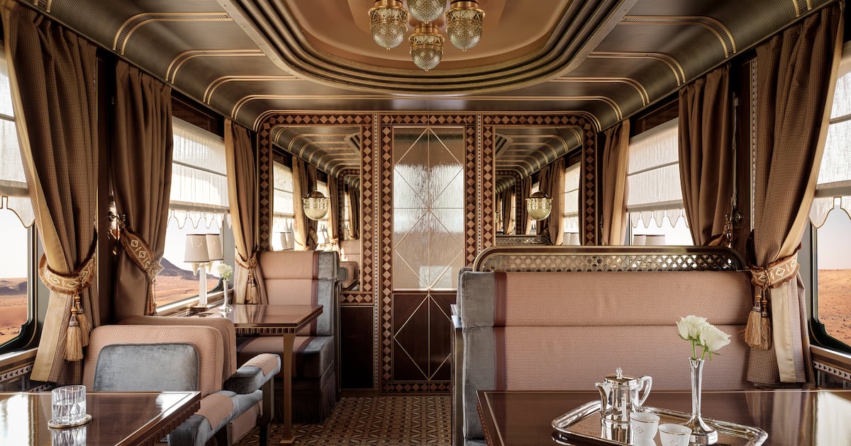 Luxury train travel is back - and Saudi Arabia and the UAE are on board