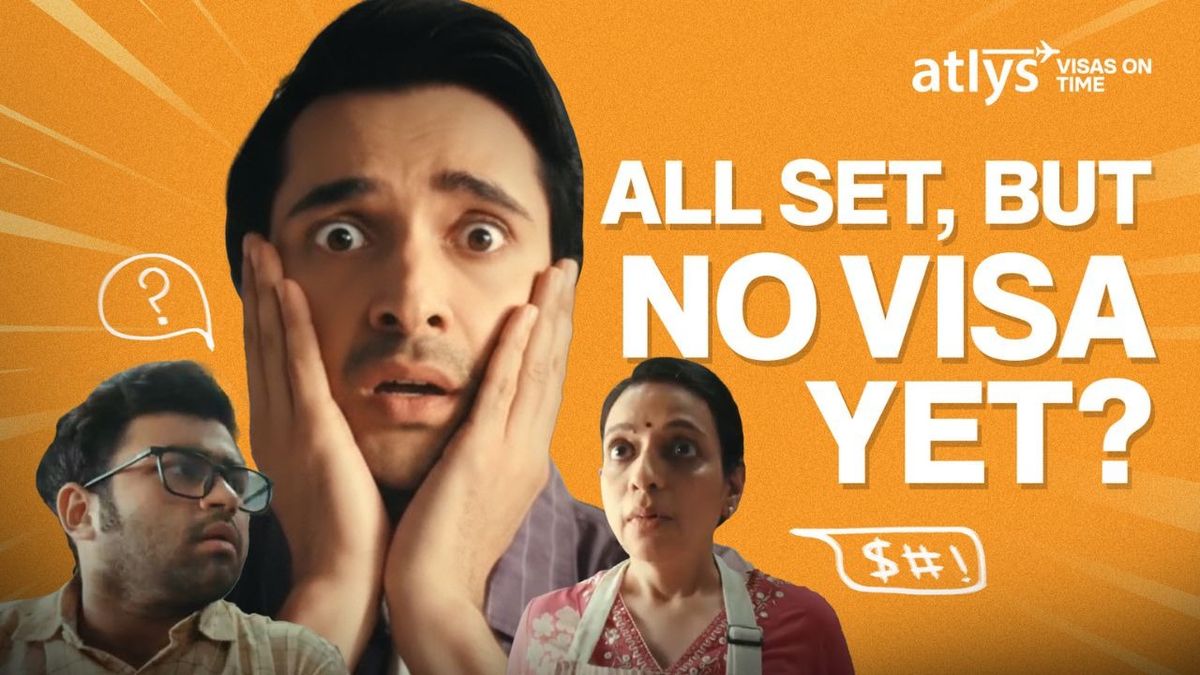 Atlys’ latest campaign turns travel frustration into a relatable story