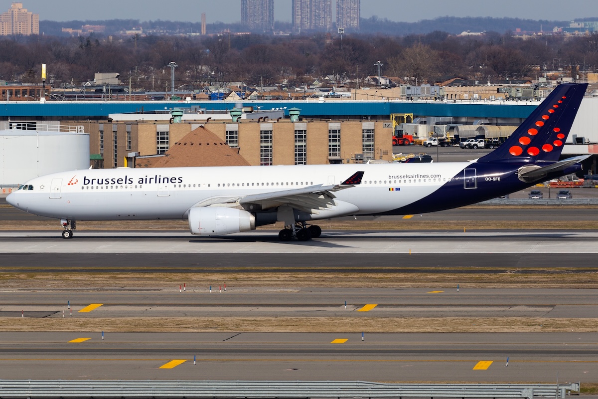 A Brussels Airlines Airbus A330