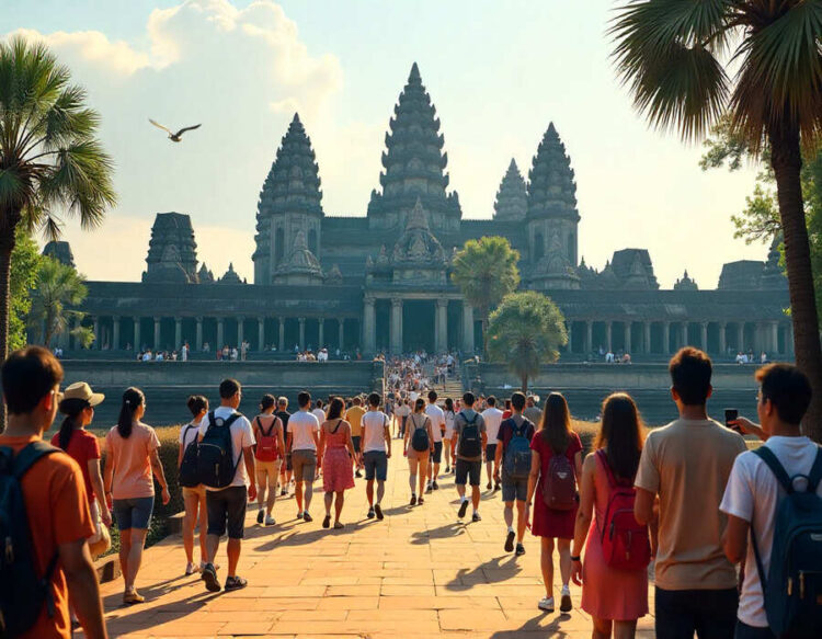 Cambodia Sees Massive Tourism Boost with 20.3% of Over Four Million International Arrivals Coming fr...