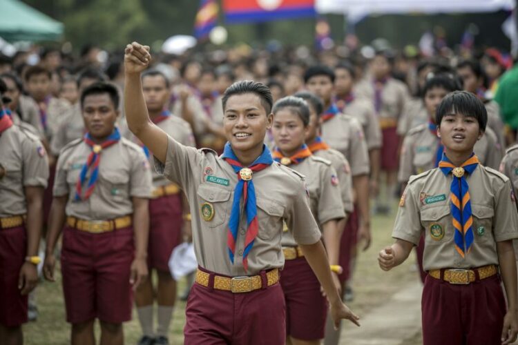 Phnom penh, siem reap, and kampong cham scouts