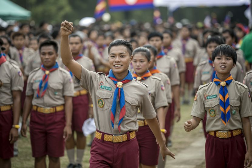 Phnom penh, siem reap, and kampong cham scouts