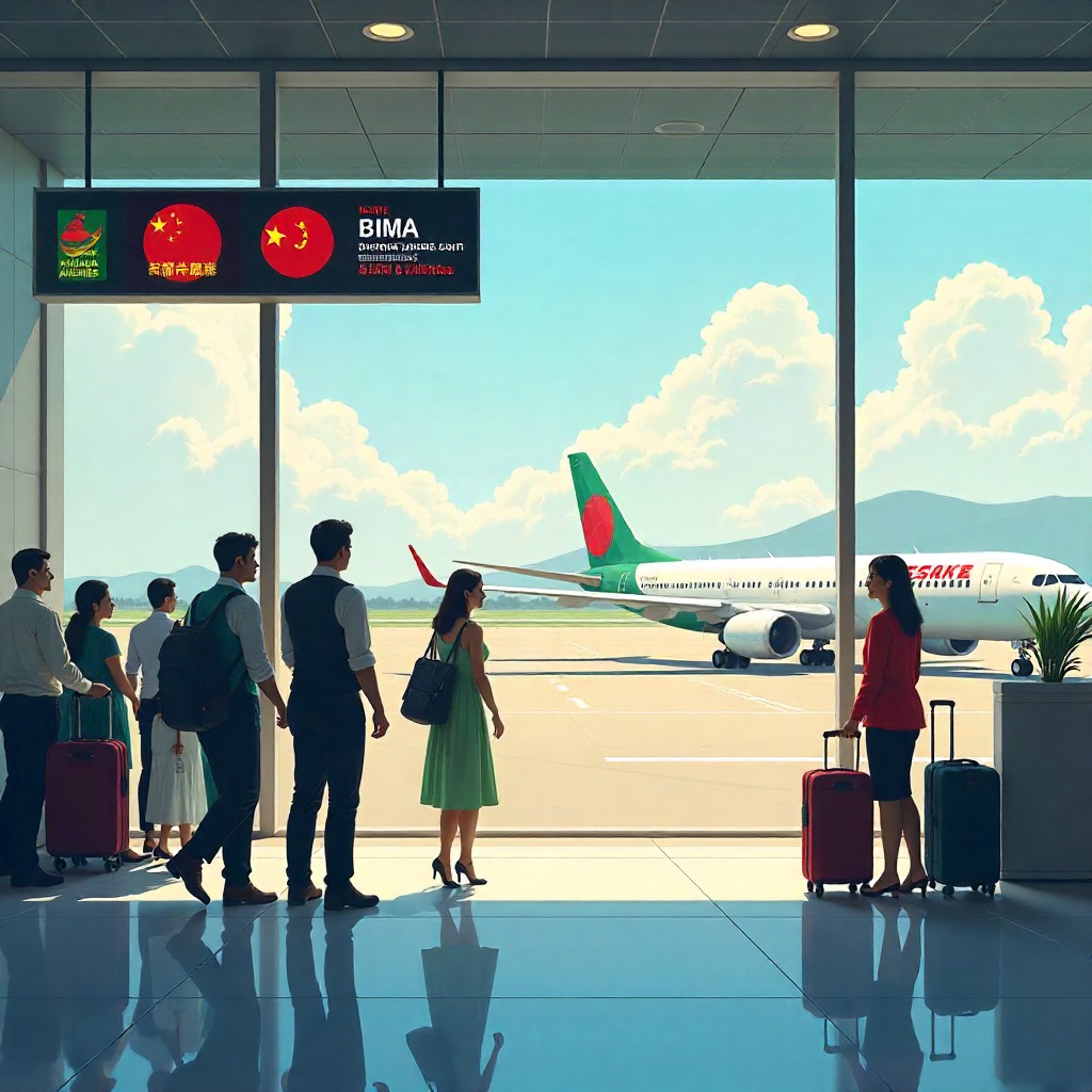 Bangladesh&rsquo;s tourism, airlines and hospitality sector are anticipated to benefit as china extends visa‑free entry for selected countries until 2026