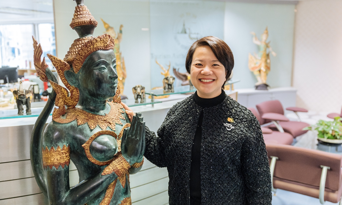 Siriges-A-Nong Trirattanasongpol, executive director of East Asia Region at the Tourism Authority of Thailand Photo: Li Hao/GT