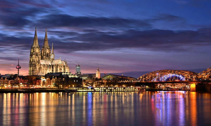 Cologne, Germany skyline