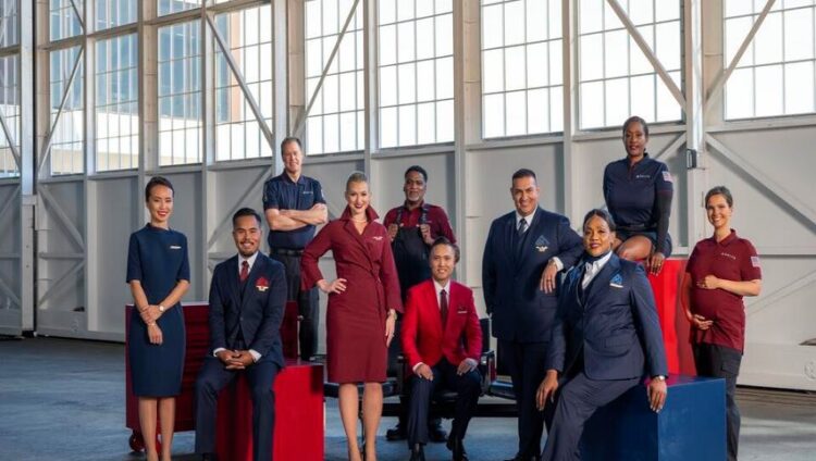 Delta unveils  distinctly delta uniforms