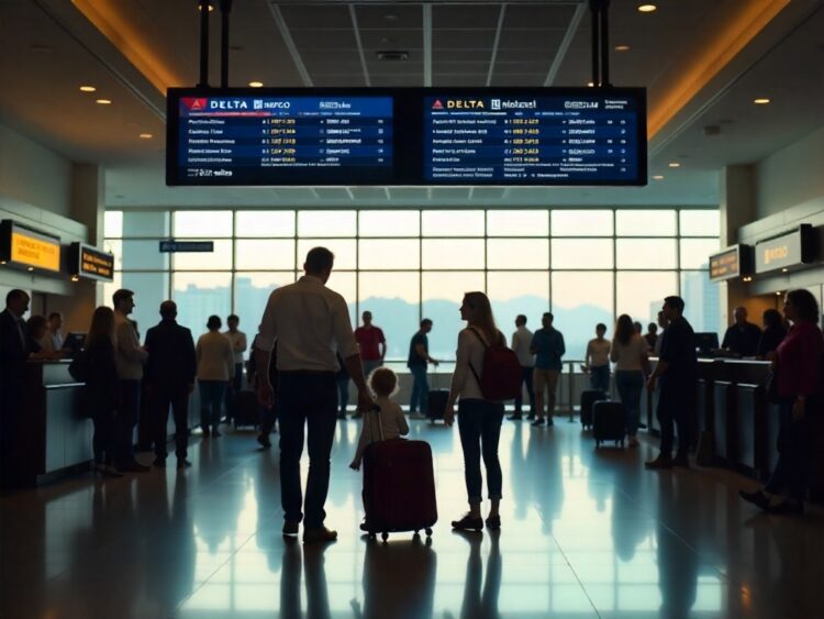 Delta air lines and united airlines have begun flight cancellations amid the faa-mandated 6% cut at 40 u. S. Airports, including orlando international airport, after the record-long u. S. Government shutdown ended.