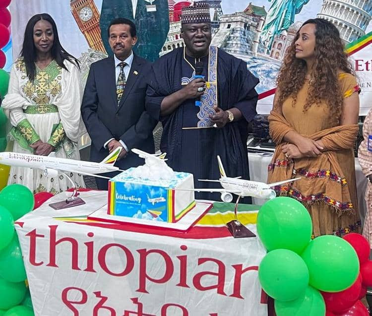 Ethiopian Airlines, largest carrier operating to Nigeria with 34 frequencies