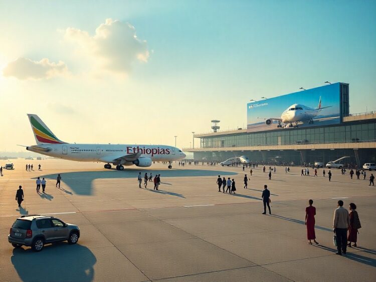 Ethiopian airlines sets sights on global dominance as afdb and a reported chinese bank pledge 0m for a mega-airport near addis ababa!