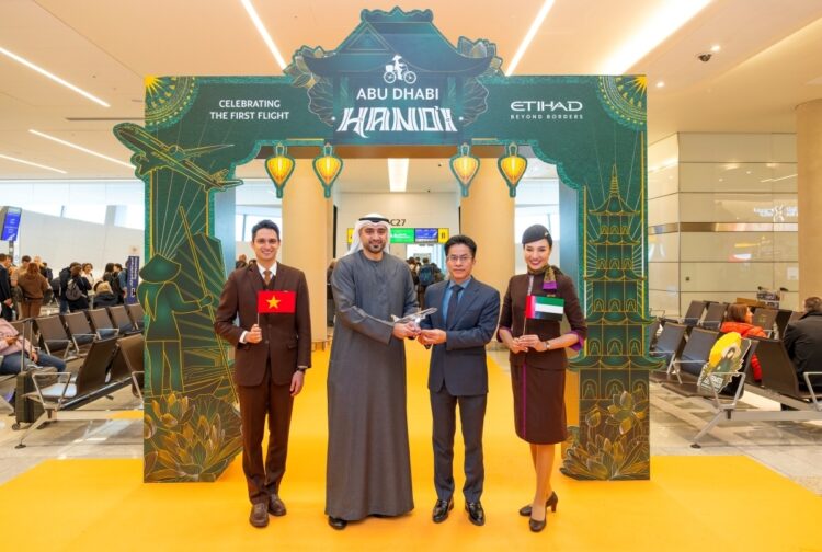 Etihad launches flights from Hanoi to Abu Dhabi