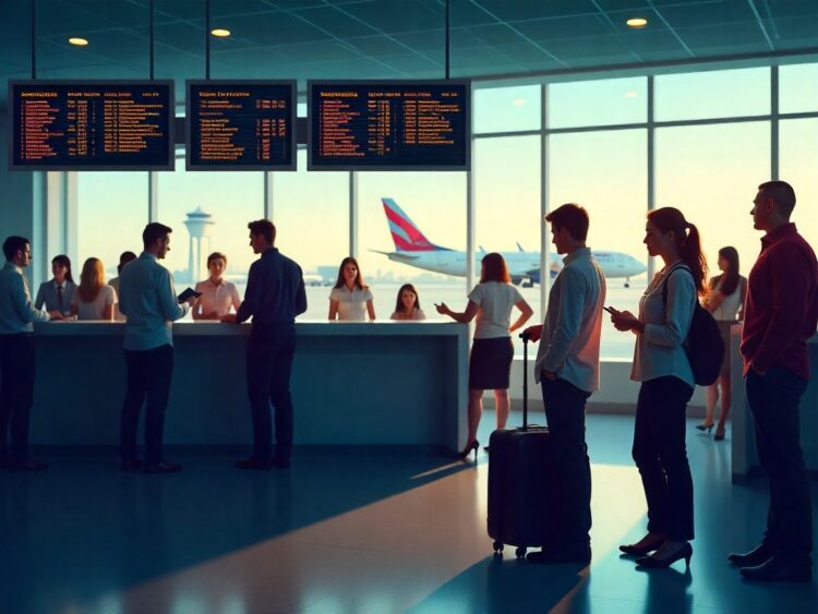 Flight disruptions as federal aviation administration mandates cuts at 40 major u. S. Airports: international and domestic travelers face uncertainty as airlines like american airlines, delta air lines and southwest airlines begin cancellation of domestic flights amid a prolonged u. S. Government shutdown.