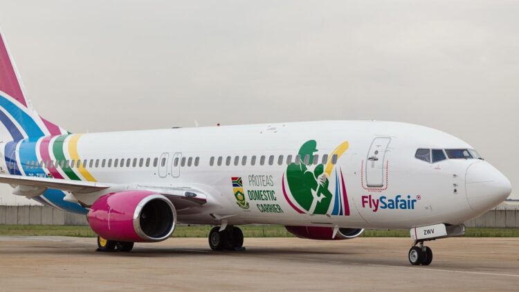FlySafair sports new livery | Travelnews