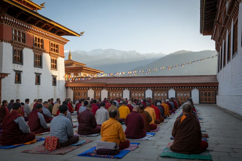 Join the global peace prayer festival in bhutan for a transformative spiritual and wellness experience.