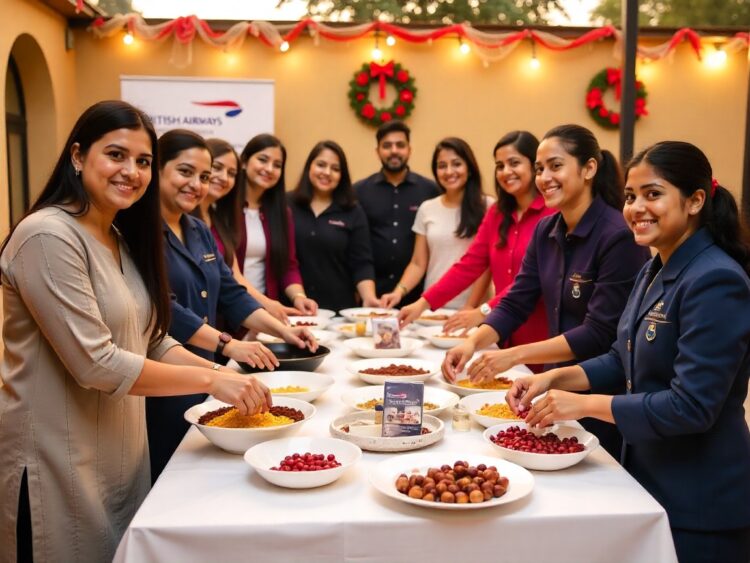 Jodhpur&rsquo;s jihm hosts christmas cake‑mixing ceremony as british airways expands uk‑india flights and accor hotels records hospitality growth, setting the stage for an exciting holiday season in india.