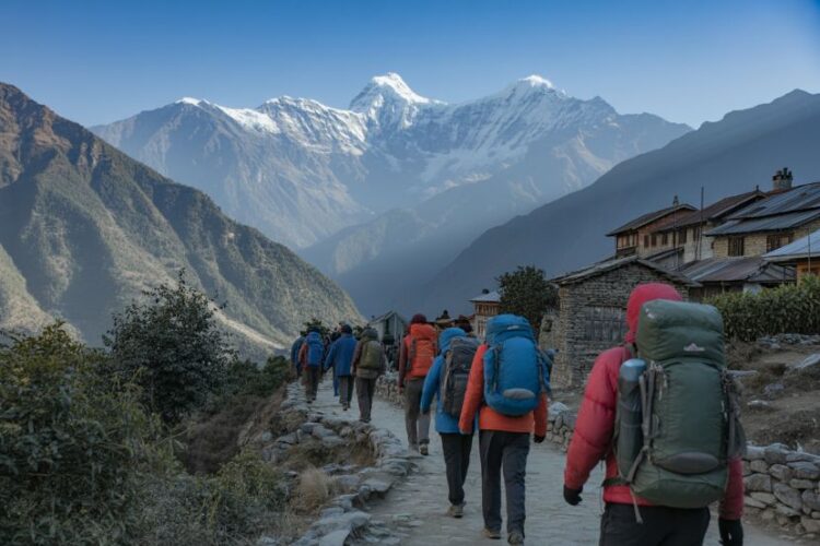 Manang, mustang, and pokhara draw record tourists in 2025