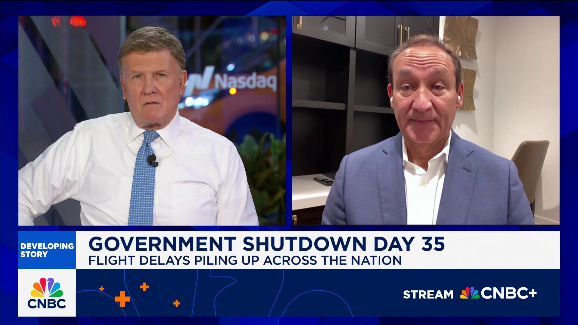 Former United Airlines CEO Oscar Munoz on the growing flight delays