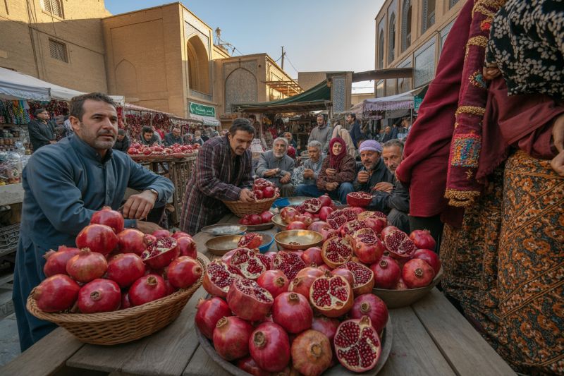 Paveh Celebrates Pomegranate Harvest, Attracting Tourists and Promoting Sustainable Tourism in Iran,...