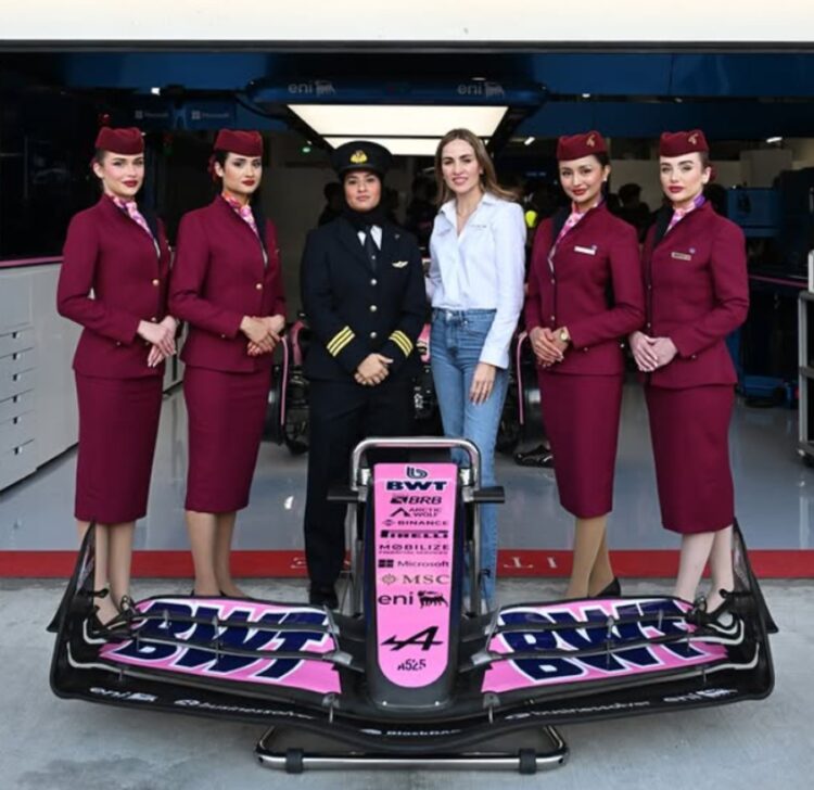 Qatar Airways Renews New Partnership with the BWT Alpine Formula One, Emphasizing on their Diversity...