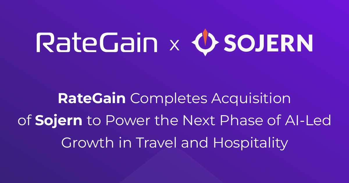 RateGain finalises Sojern acquisition | Travolution