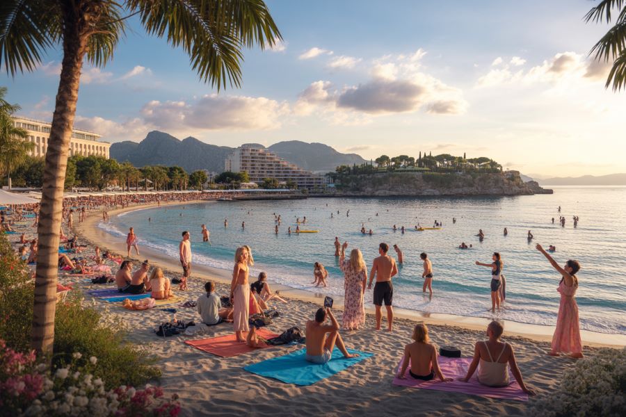 Antalya beach, turkiye