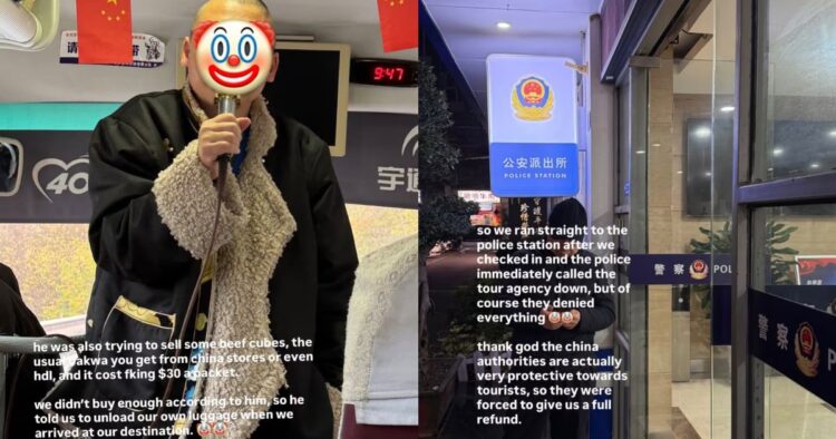 Singaporean singer recounts ordeal with China tour guide who threatened group for not spending 'enou...
