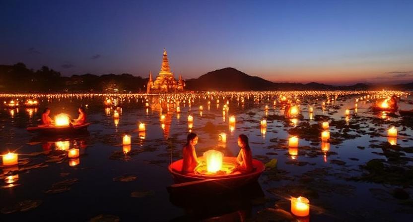 Thailand Loy Krathong of this Year Embraces Their Sustainability and Innovation, Celebrating its Cul...