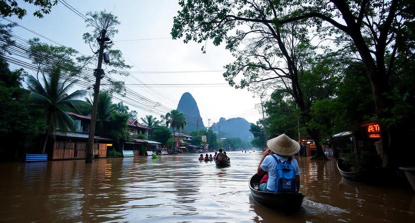 Thailand Tourism Resumes as Floodwaters Recede With More than One Thousand Eight Hundred Tourists Sa...