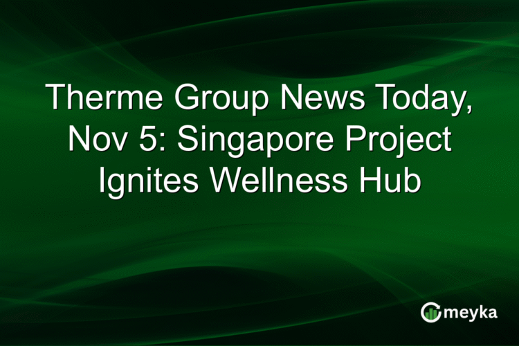 Therme Group News Today, Nov 5: Singapore Project Ignites Wellness Hub