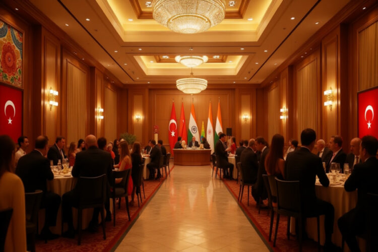 Türkiye Marks 102 Years Of Republic With Prestigious National Day Celebration In New Delhi, India