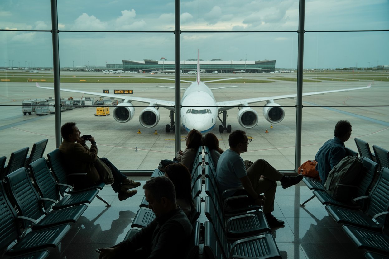 Travel disruption at uae airports as 11 flights are cancelled including pia, emirates, air india, and more disrupting routes to london, shanghai, doha, karachi, and more - new update