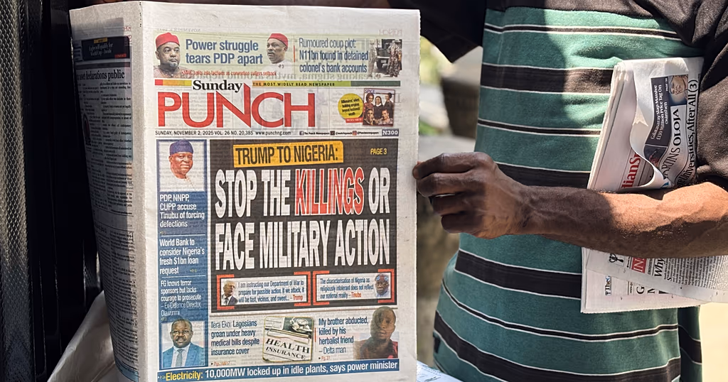 Lagos residents react to Trump’s threat of military action against Nigeria
