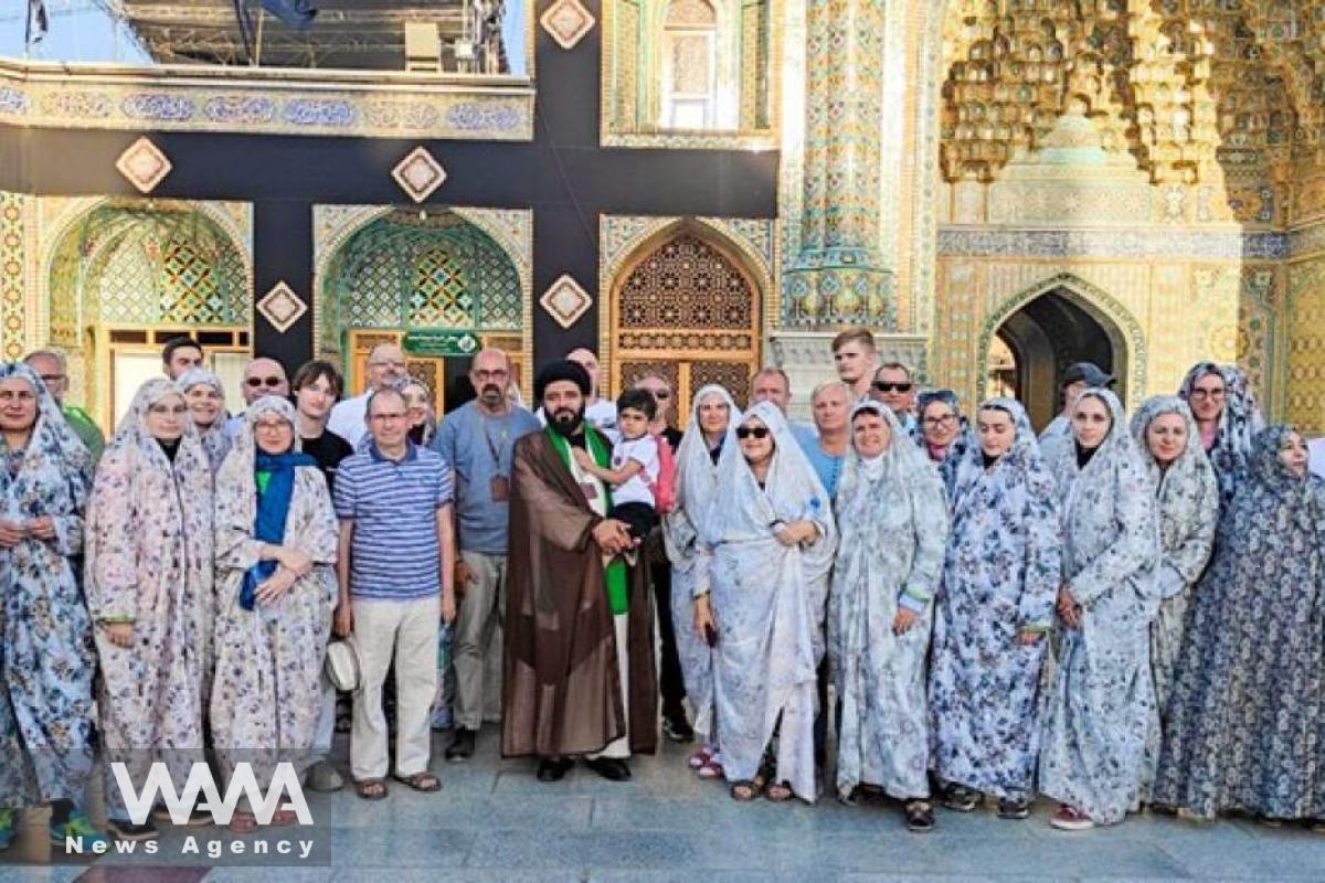 American Tourists Lead Foreign Visits to the Holy Shrine of Fatemeh Masoumeh, a Prominent Shia Pilgr...