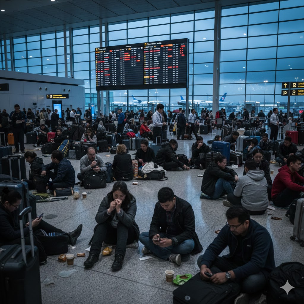 1939 Delays and 37 Cancelled Flights Across Kuala Lampur, Melbourne, Singapore, Changi and More, Dis...