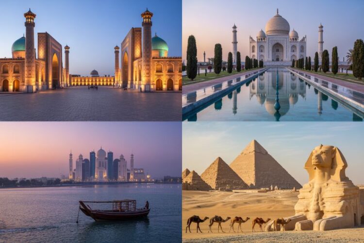 Uzbekistan, india, qatar, and egypt