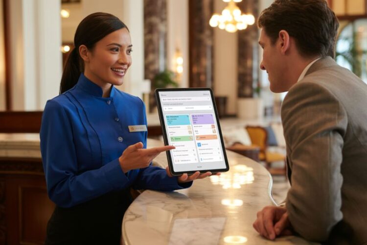 Human-centric ai enhances the guest experience while allowing staff to focus on personal interactions.