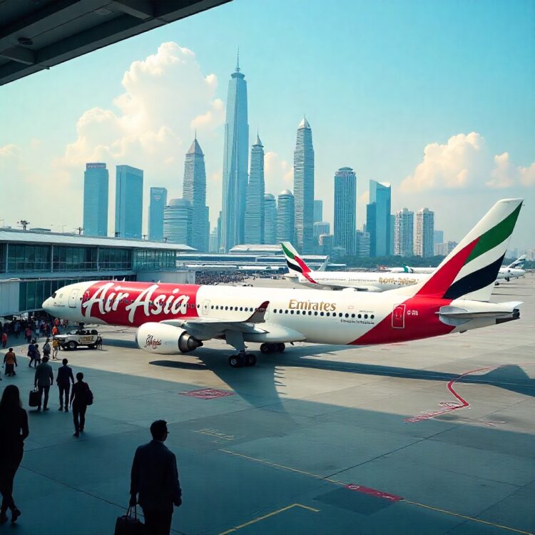 Airasia and emirates are leading the charge in driving record growth in passenger traffic at malaysia airports, with their expanded routes and increased flight frequencies contributing significantly to the surge.
