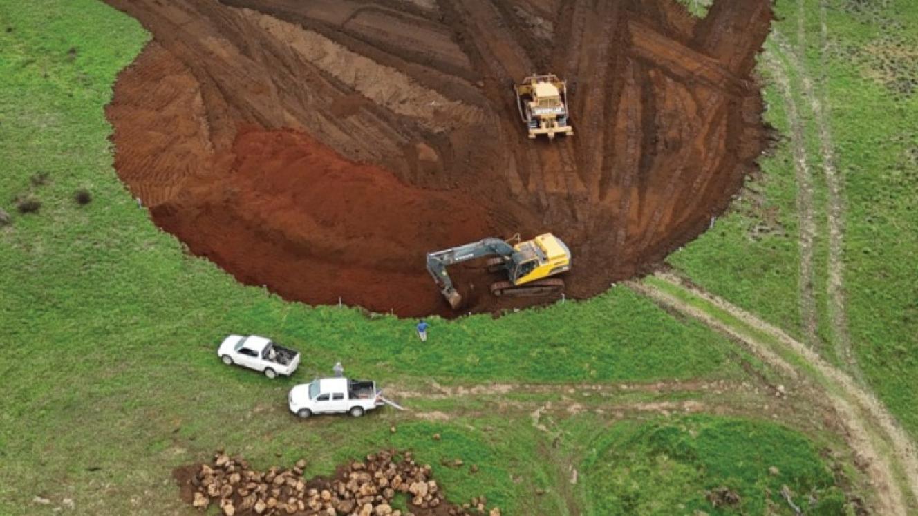 Brahman Hills breaks ground on labyrinth