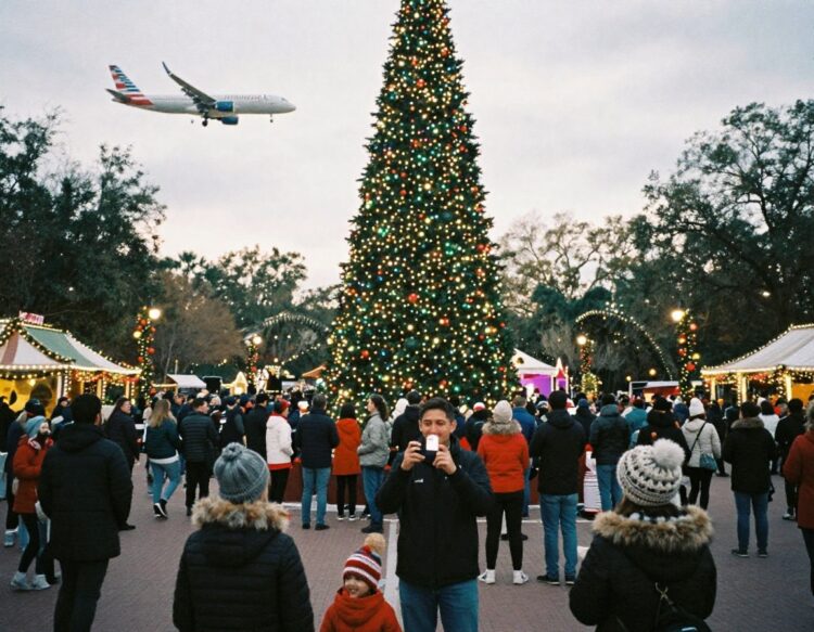 Canada, uk & brazil lead the charge to orlando for winter park&rsquo;s spectacular christmas tree lighting, how airlines like delta and american are adjusting to meet holiday travel demand!