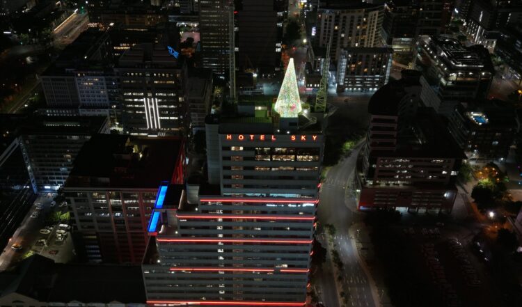 Cape Town’s 17-metre Tree of Hope raises funds for four local charities