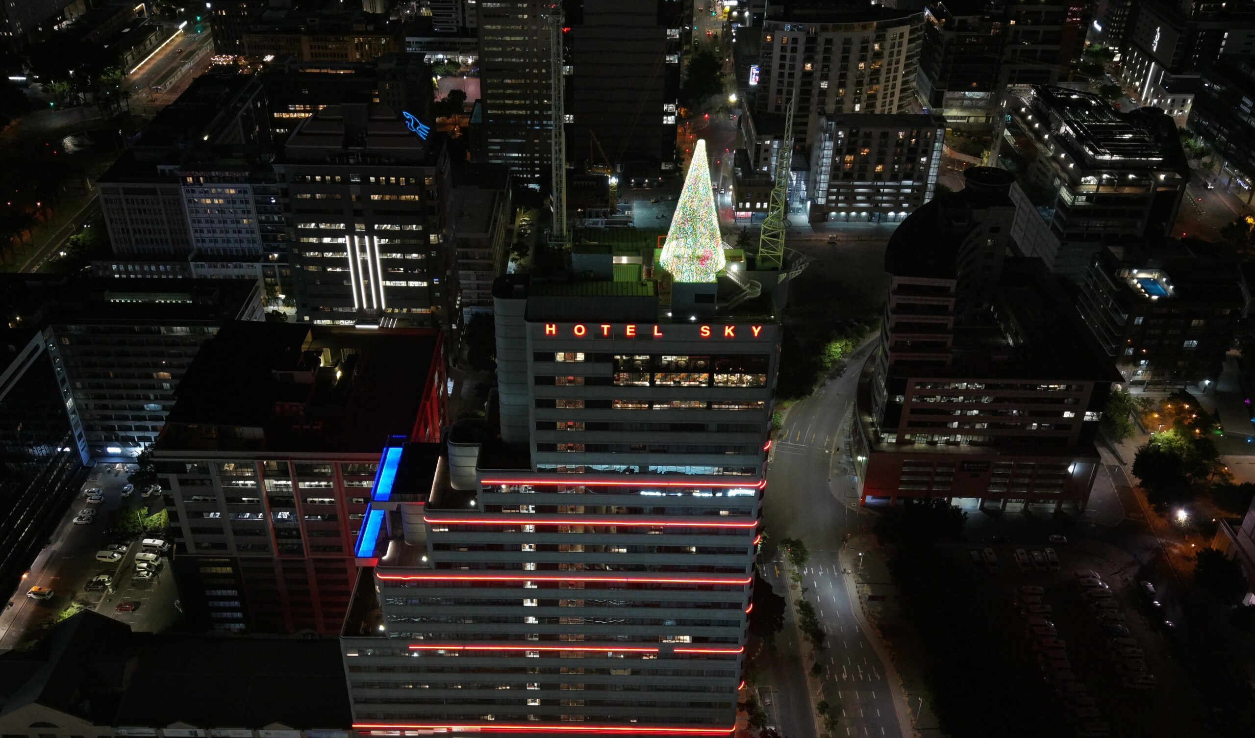 Cape Town’s 17-metre Tree of Hope raises funds for four local charities