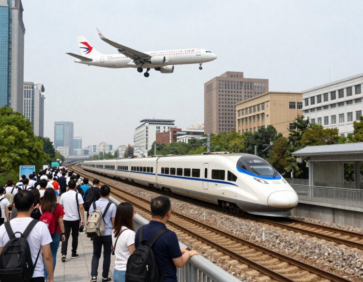 China&rsquo;s 2 billion transport revolution is fueling a record influx of tourists from south korea and japan, with airlines like china eastern airlines and major hotel chains experiencing significant growth.
