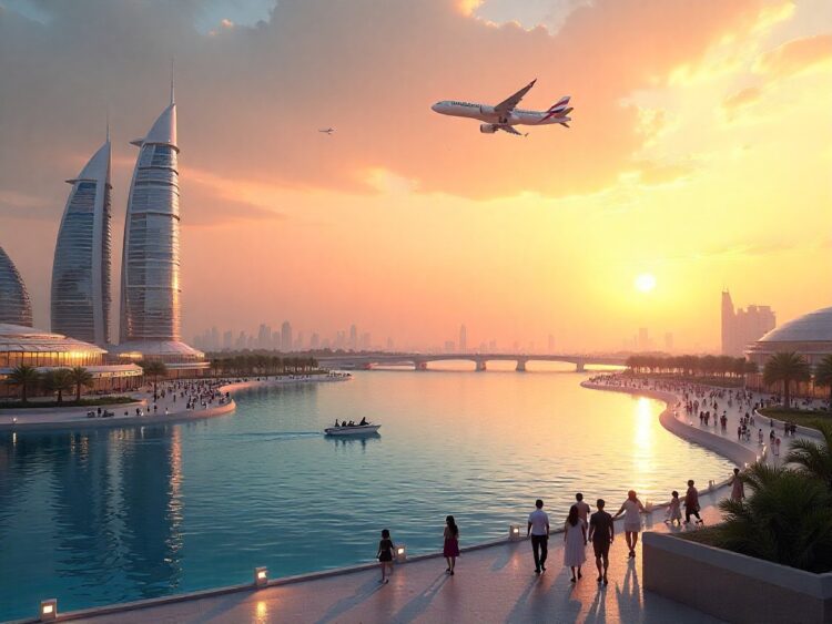 Saudia, emirates, and qatar airways are set to play a pivotal role in the skyrocketing tourism surge driven by the opening of dammam&rsquo;s global city,