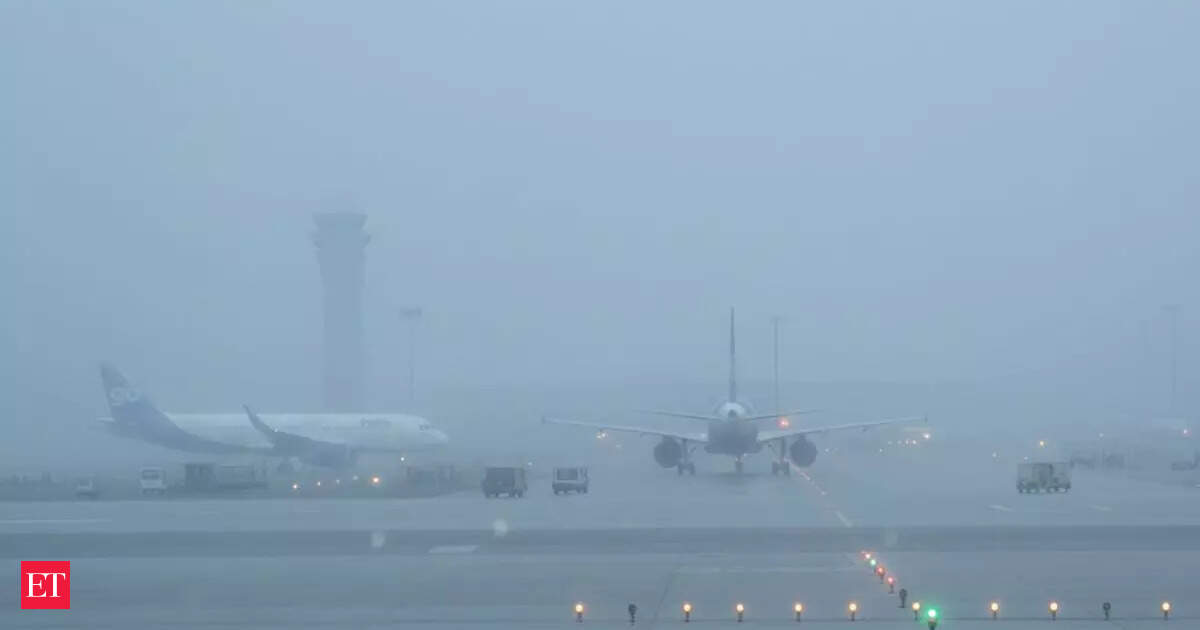 Delhi weather update: IndiGo, Air India warn of possible flight delays as fog hits visibility